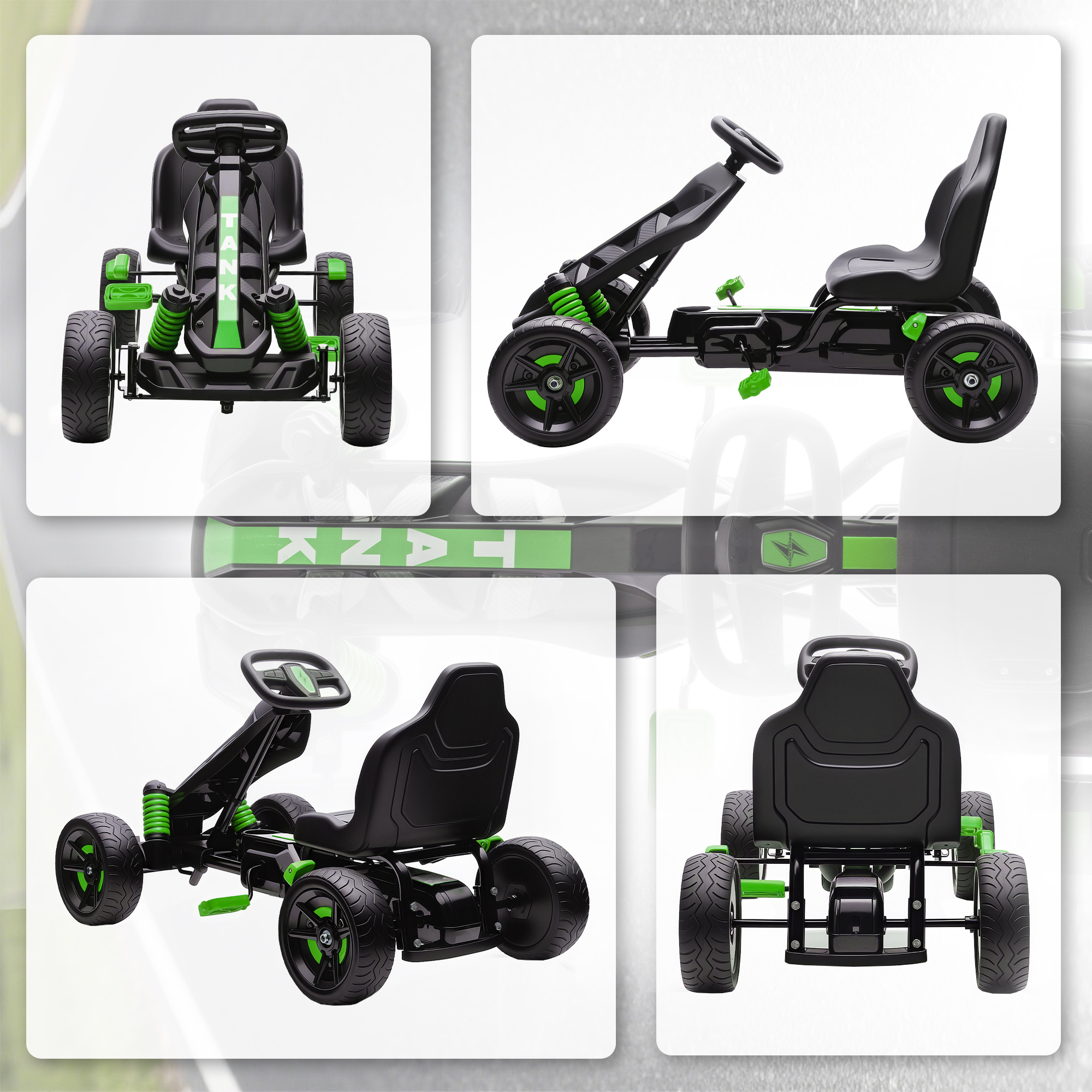 A Pedal Kart Suitable For Children Aged 3-6 Years Old, Equipped With A Free — image 5