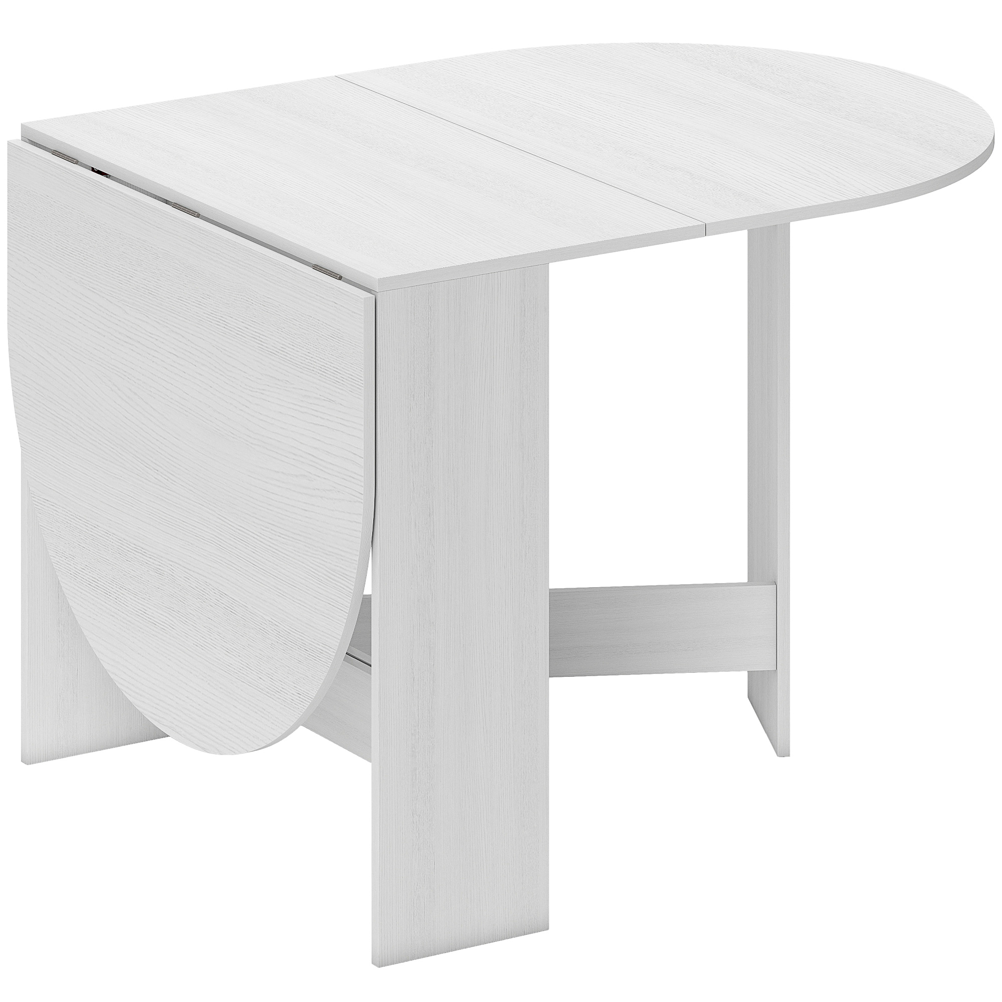 Folding Dining Table, Small-sized Folding Table, Oval