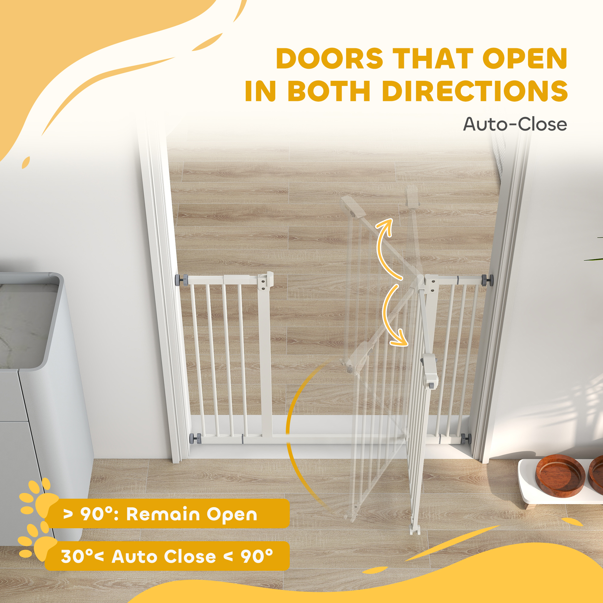 Adjustable Safety Door With Two Extensions And Four Screws — image 4
