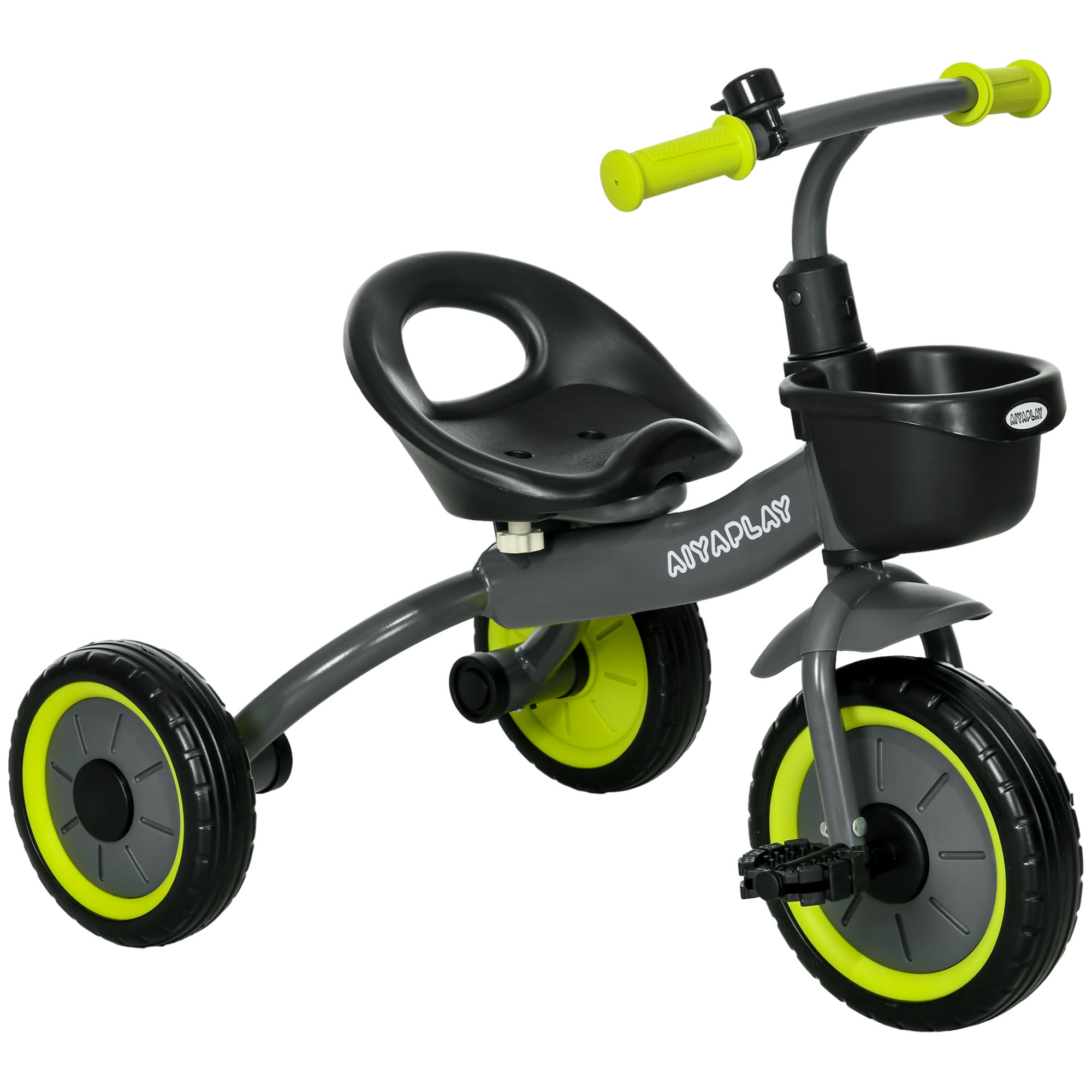 Children's Tricycle With Adjustable Seats, Basket, And Bell, Suitable — image 7