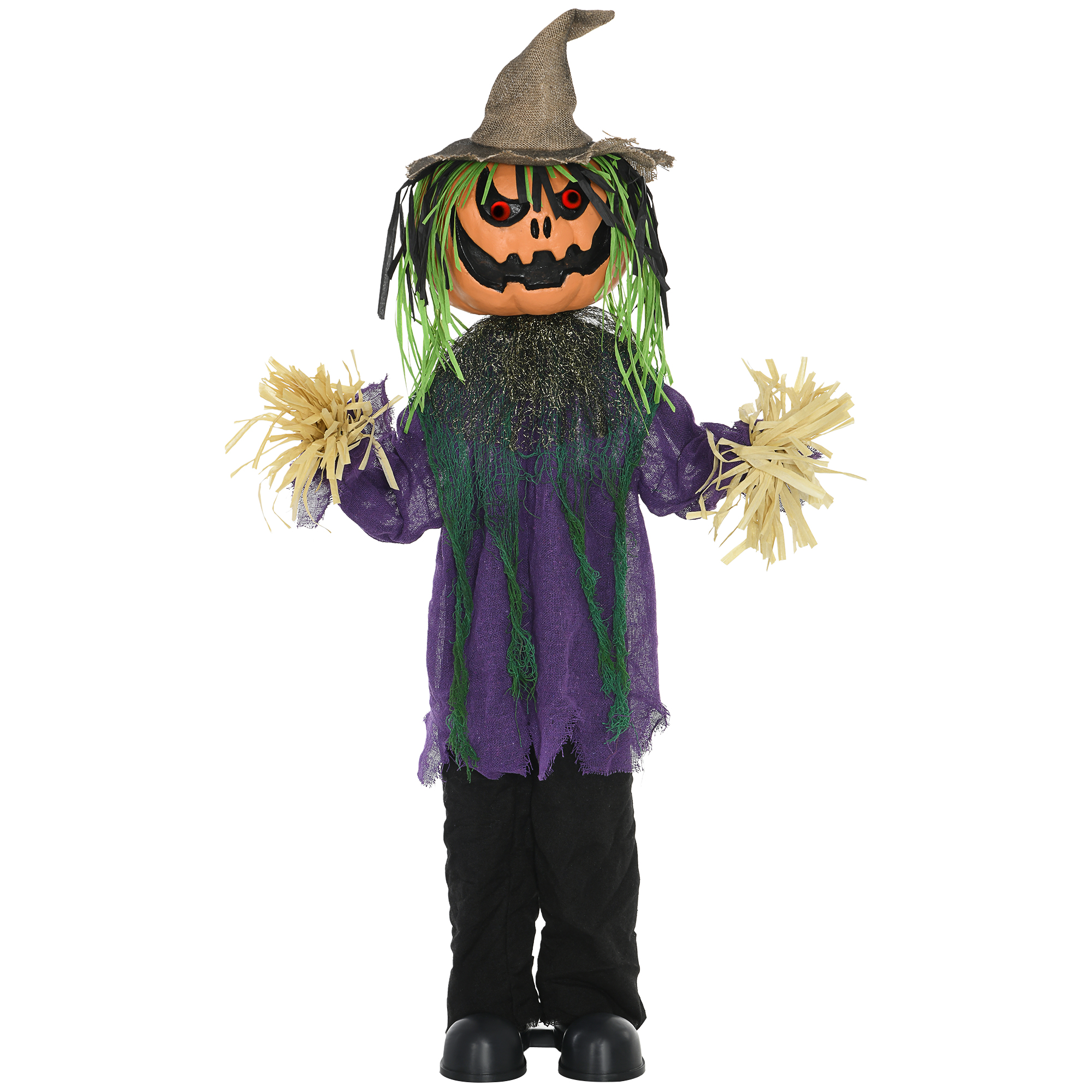Pumpkin scarecrow halloween electronic animation doll no.