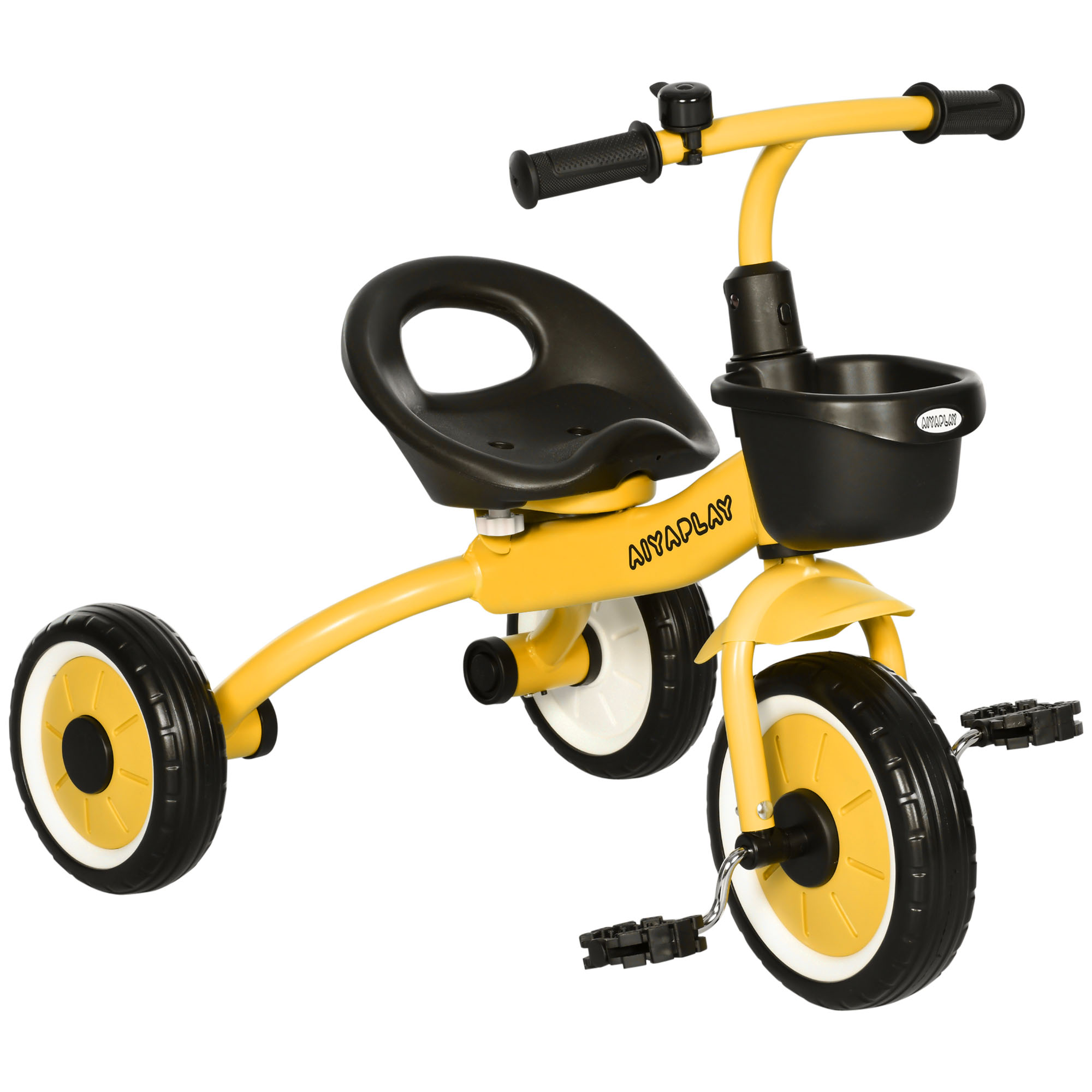 Children's Tricycle With Adjustable Seats, Basket, And Bell, Suitable — image 6