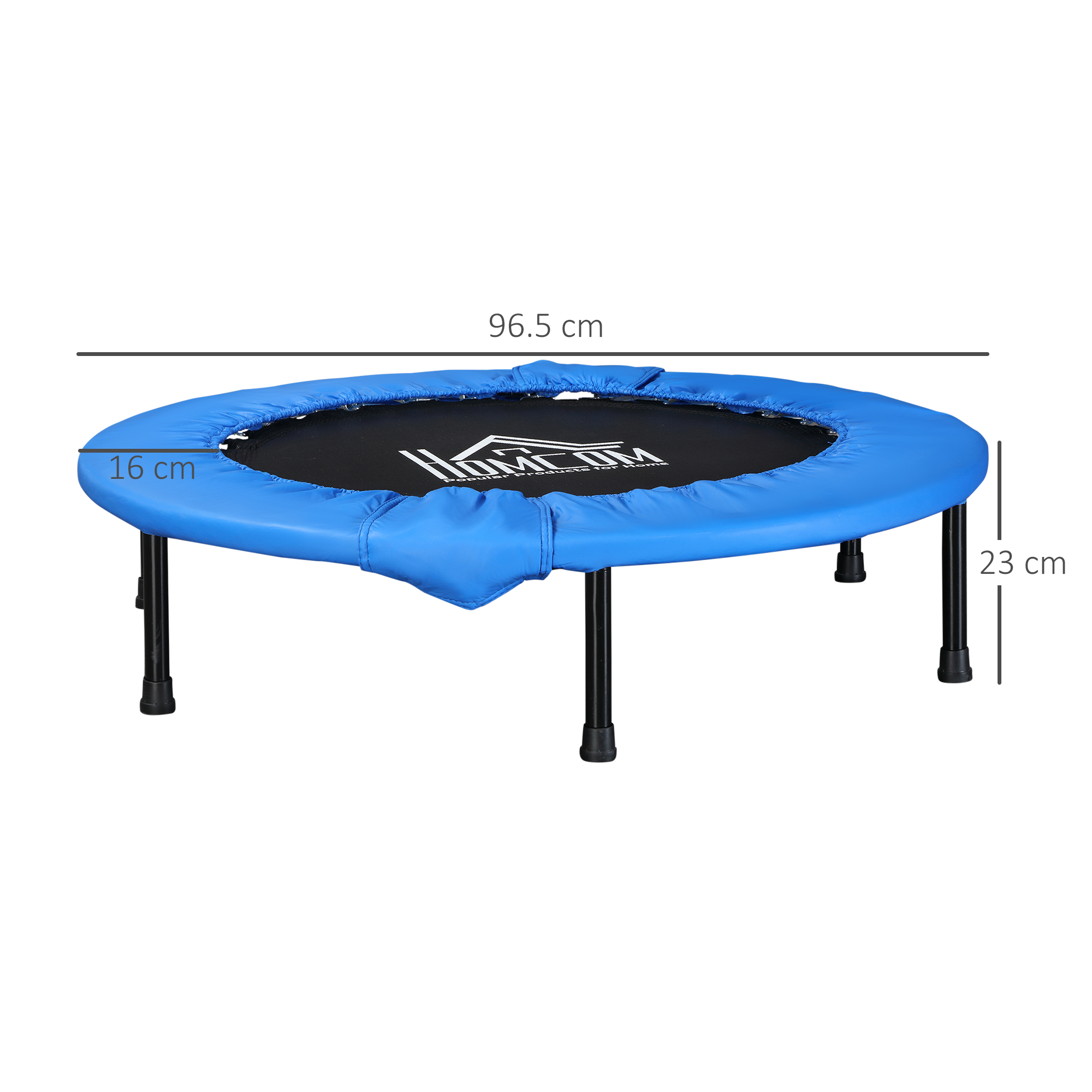 36 Inch Mini Fitness Trampoline, Home Gym Yoga Exercise Rebound Device, Indoor — image 2