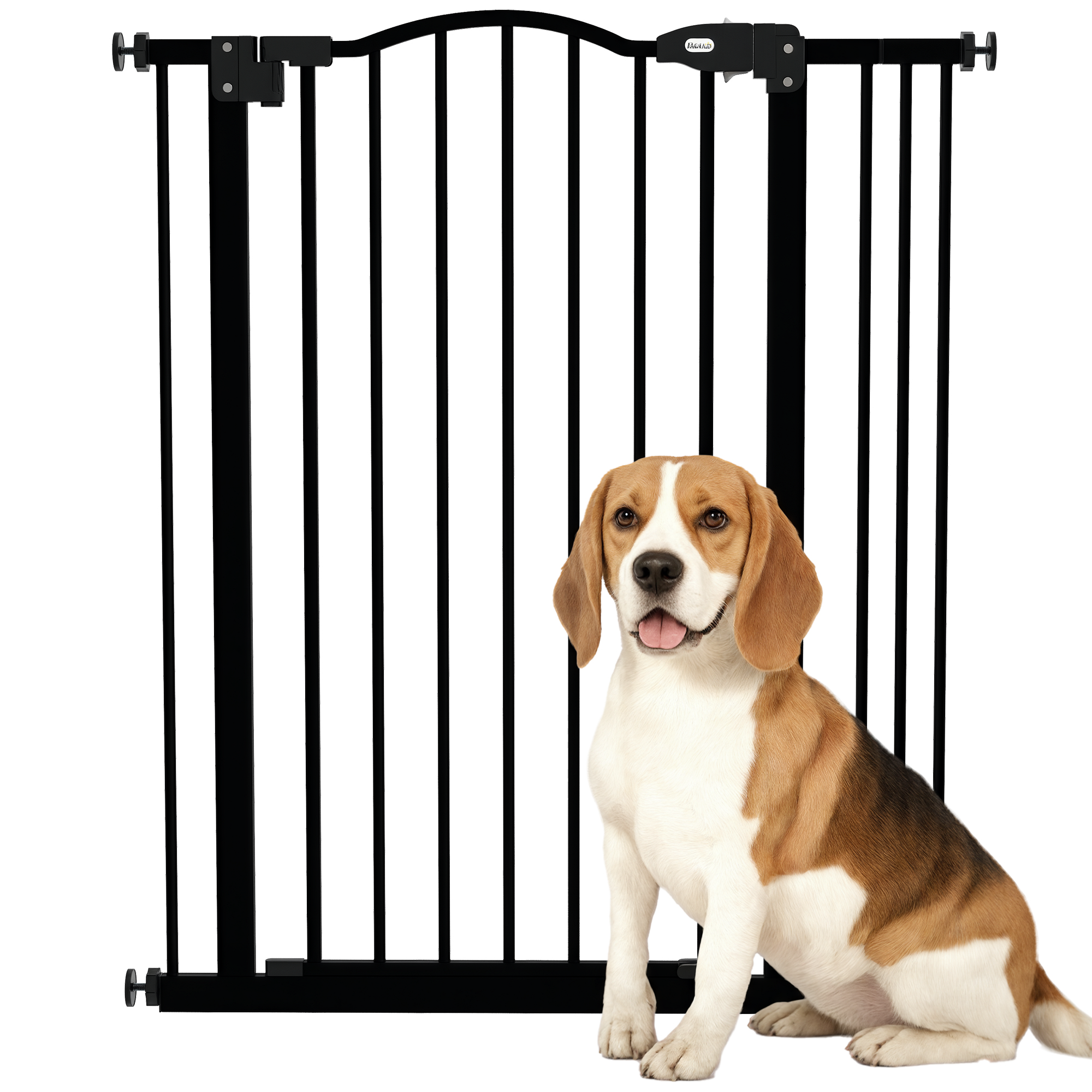 Metal Pet Safety Door Dog Folding Fence 74-87 Cm — image 3