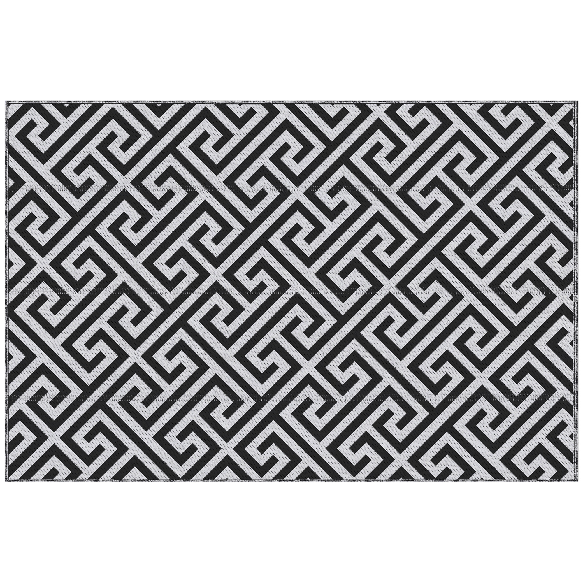 Outdoor Double-sided Plastic Grass Mat, Portable RV Camping Suitable — image 3