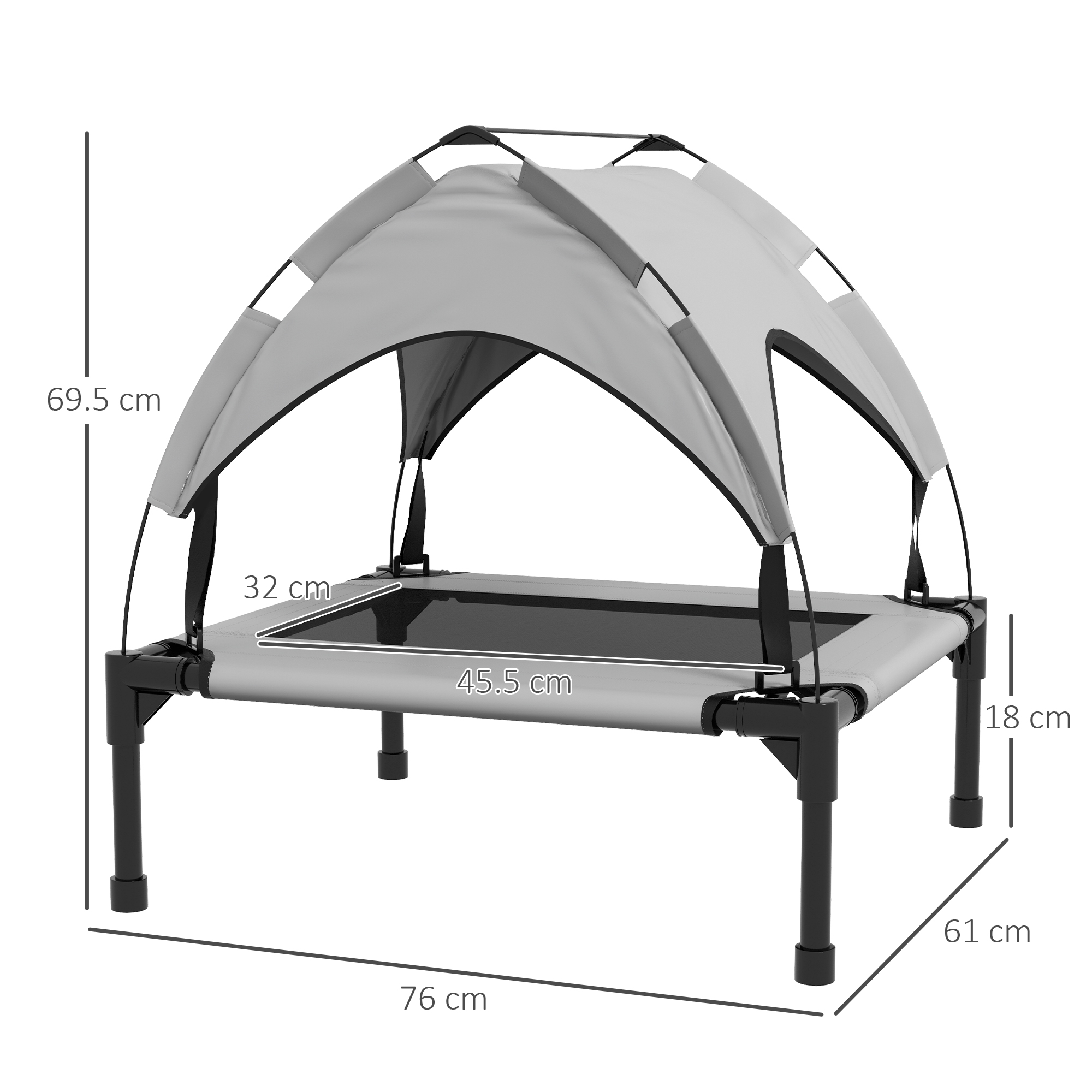 Cool Pet Bed With Washable Breathable Mesh Fabric, Suitable For Large Dogs — image 2