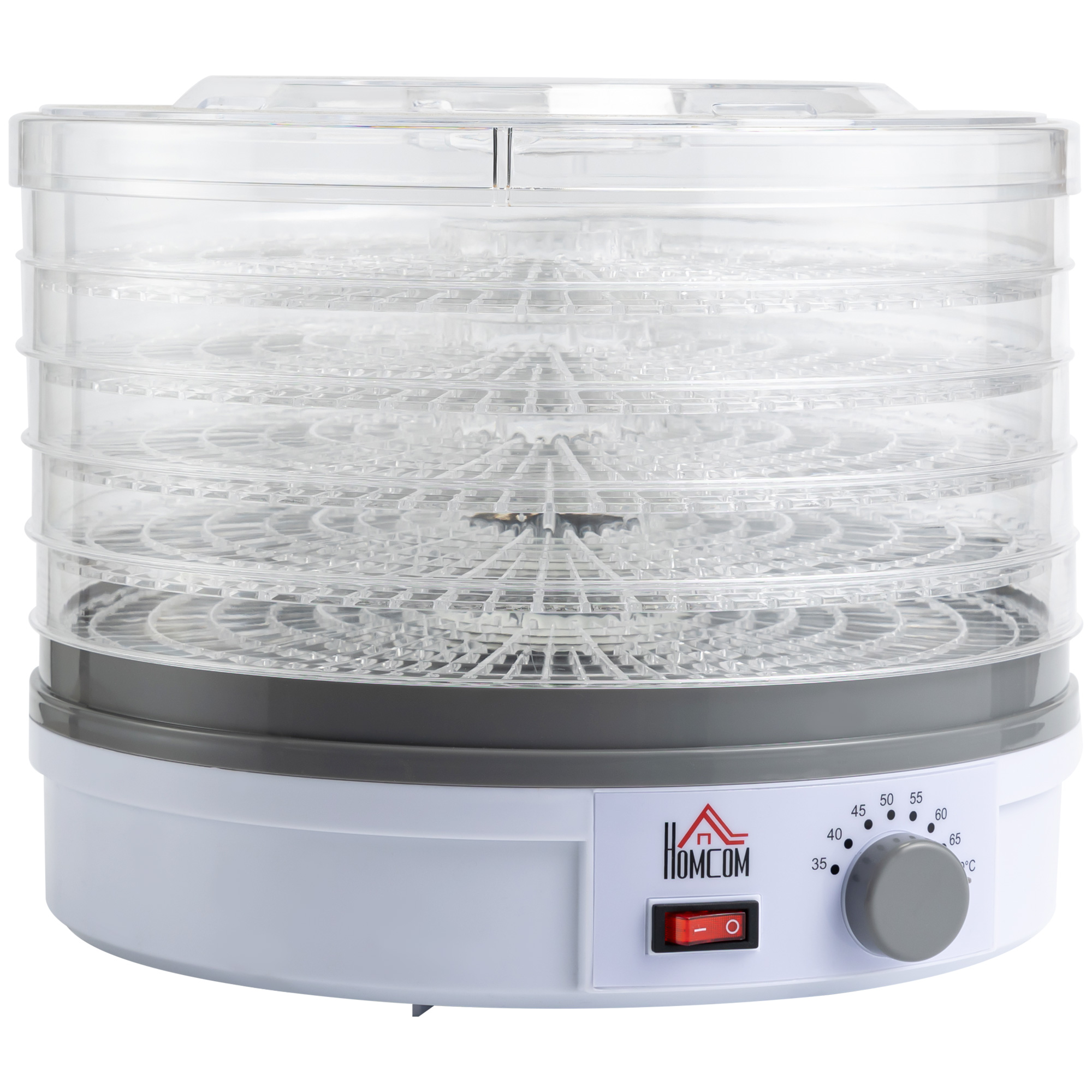 Five Layer Food Dehydrator, 245W Stainless Steel Dryer With Adjustable — image 6