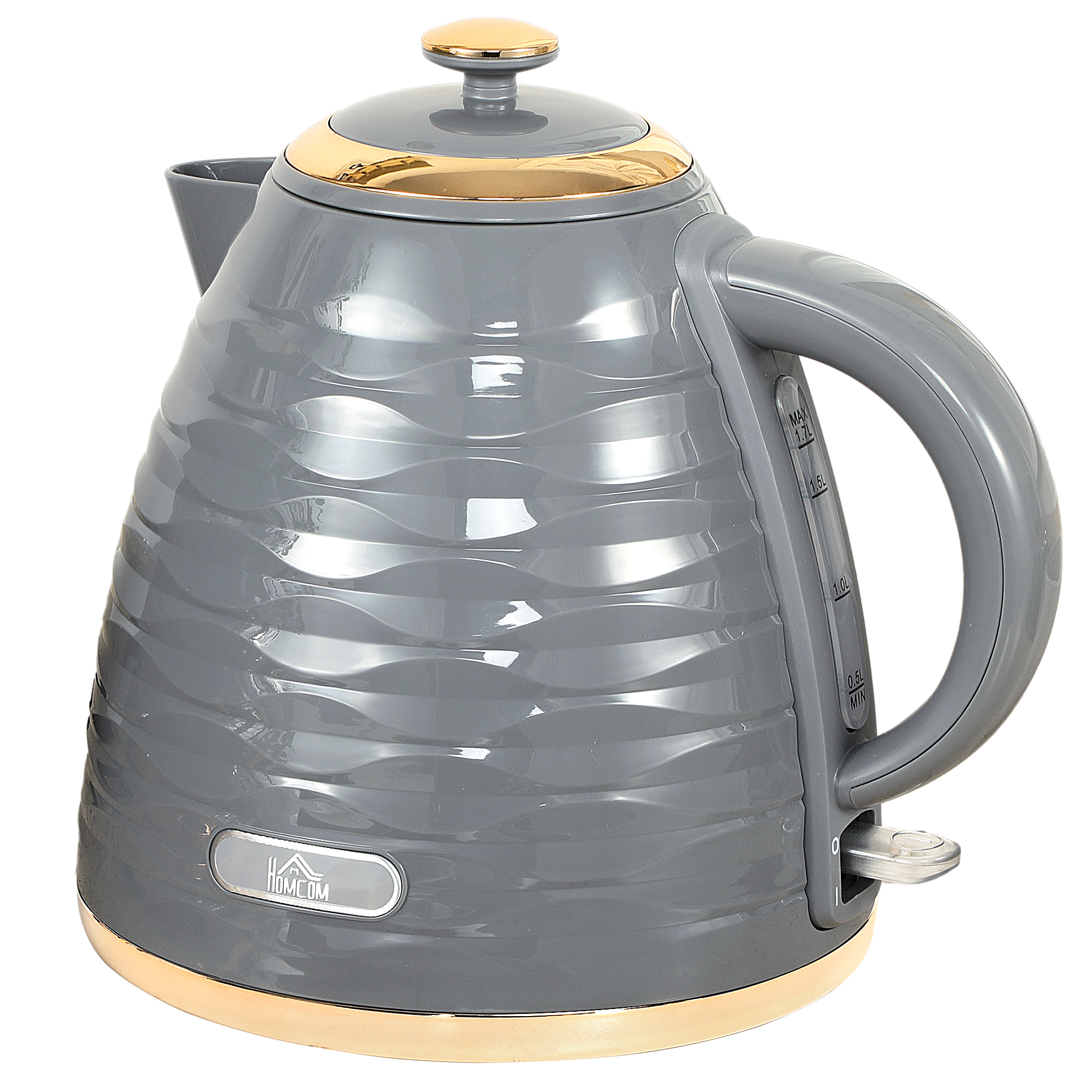 3 KW Fast Boiling Honeycomb Water Bottle - Grey
