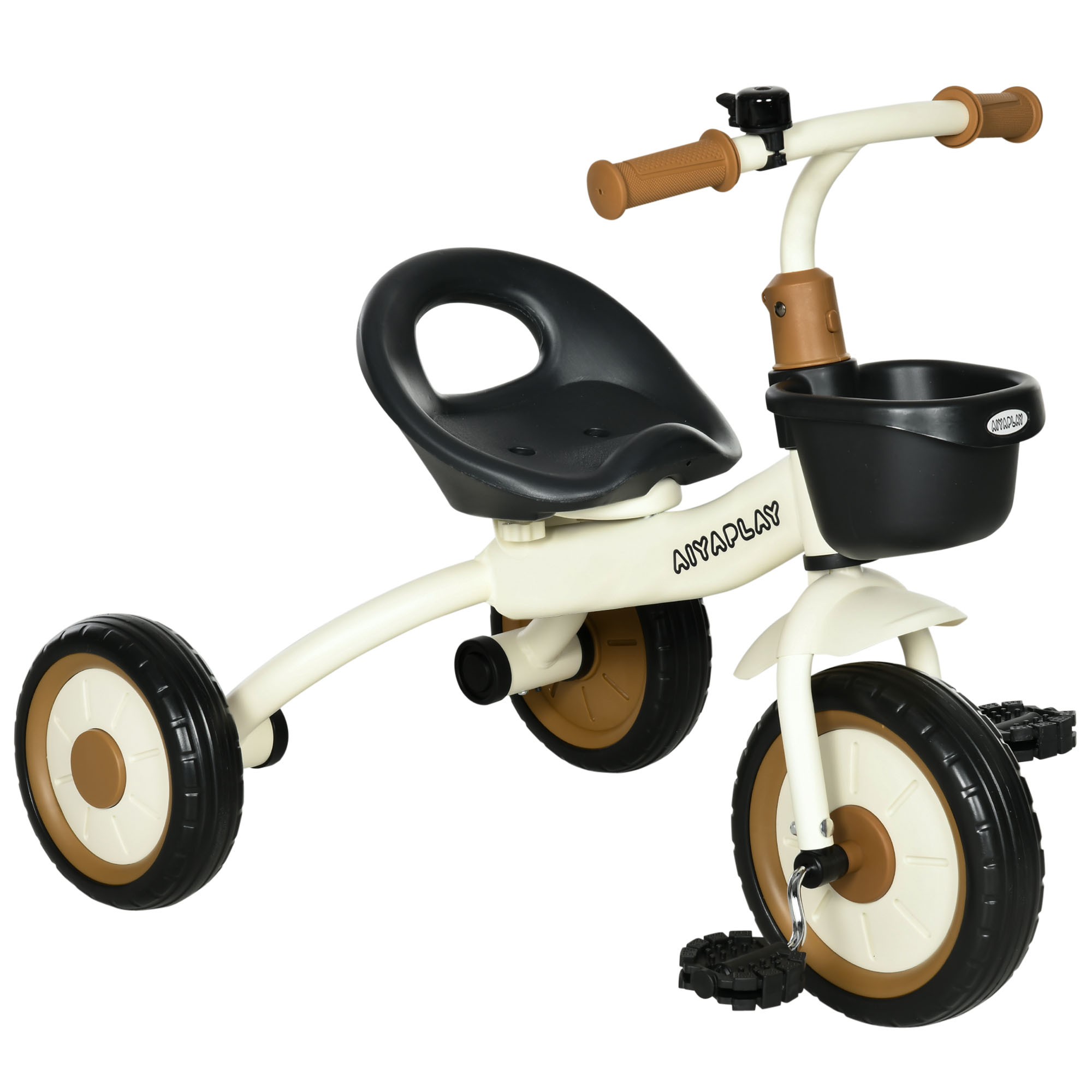 Children's Tricycle With Adjustable Seats, Basket, And Bell, Suitable — image 9