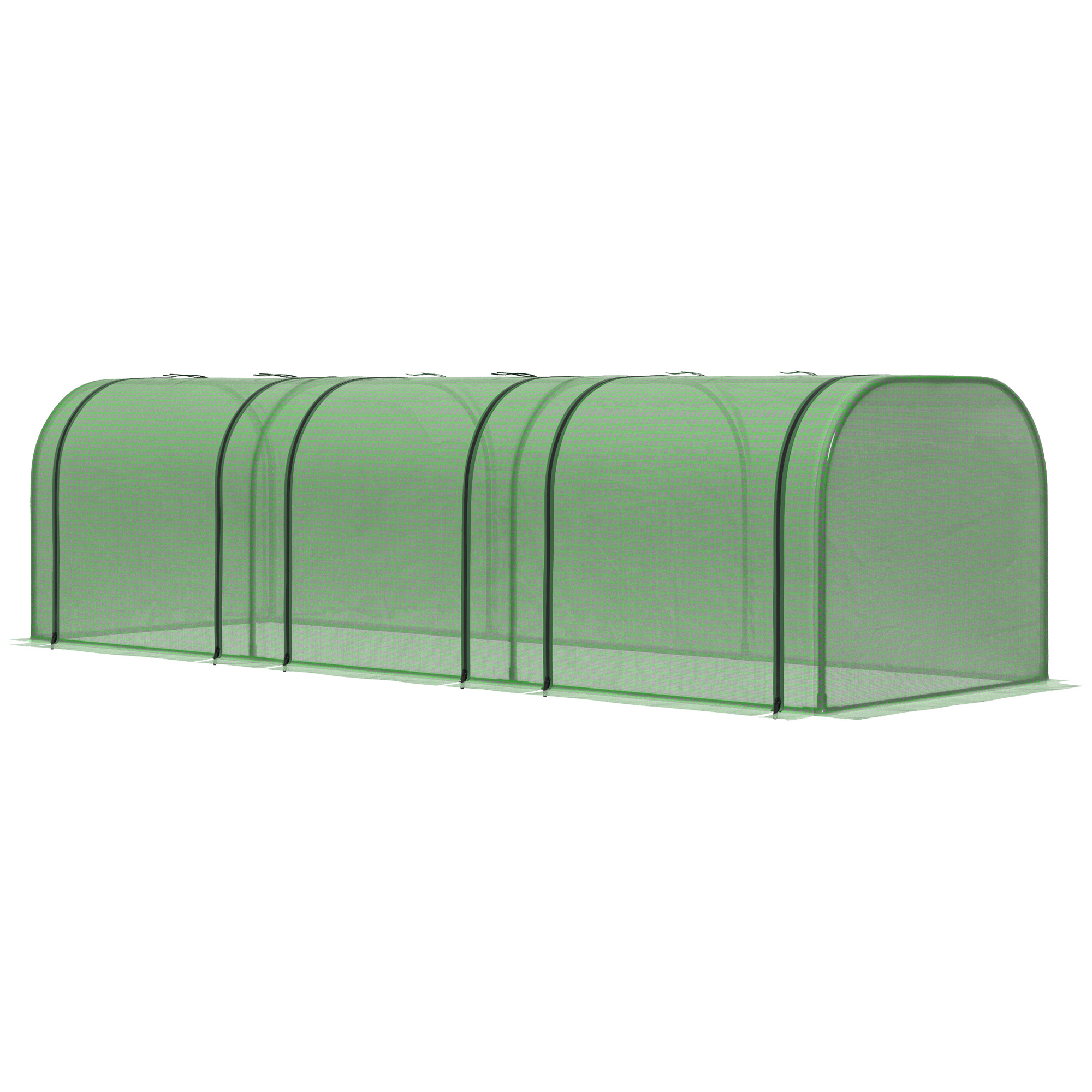 295 X 100cm Low Tunnel Greenhouse - Transparent — image 2
