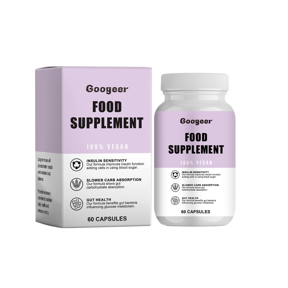 Googeer Blood Glucose Control Balance Capsules Food Supplements Body Care