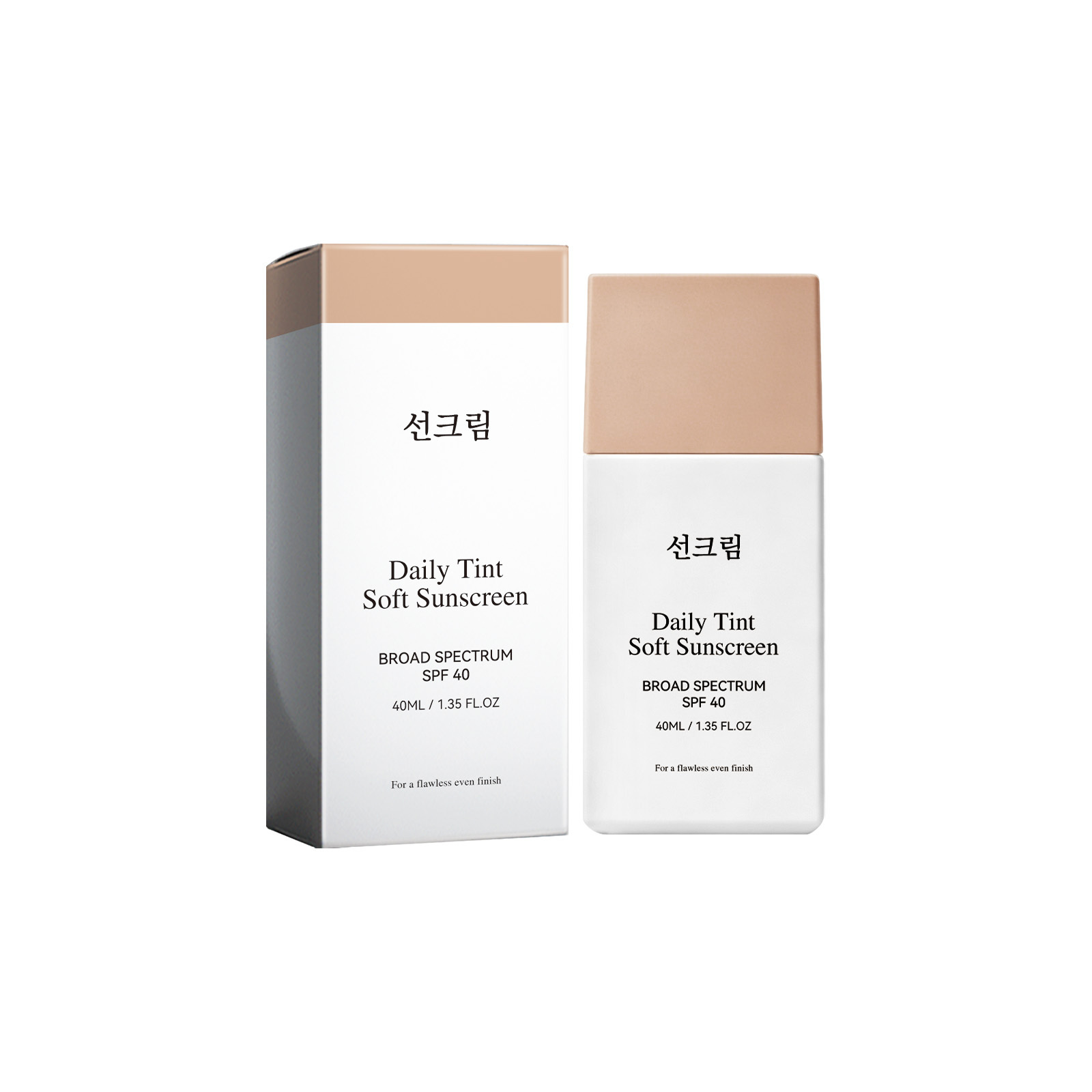 Daily Moisturizing and Protective Cream, 40ml, Sunscreen Lotion for All Skin Types