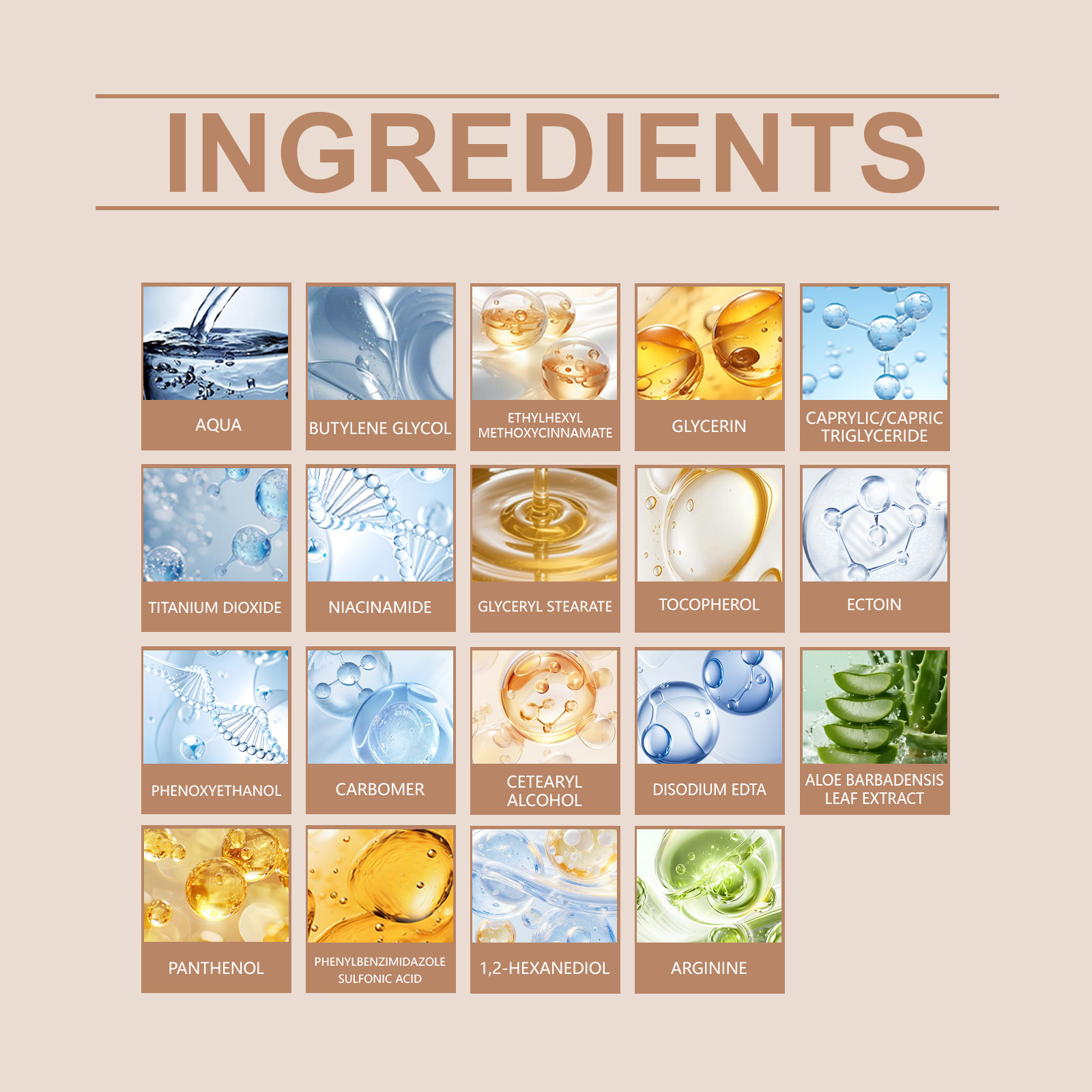 Daily Moisturizing and Protective Cream, 40ml, Sunscreen Lotion for All Skin Types
