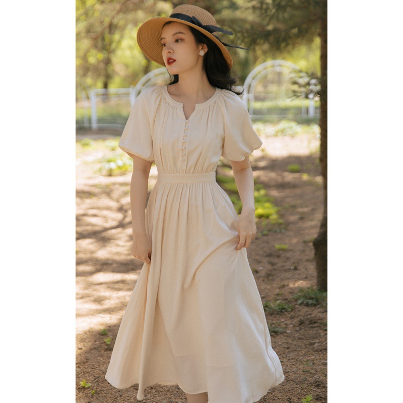 French Retro Romantic Dress For Women