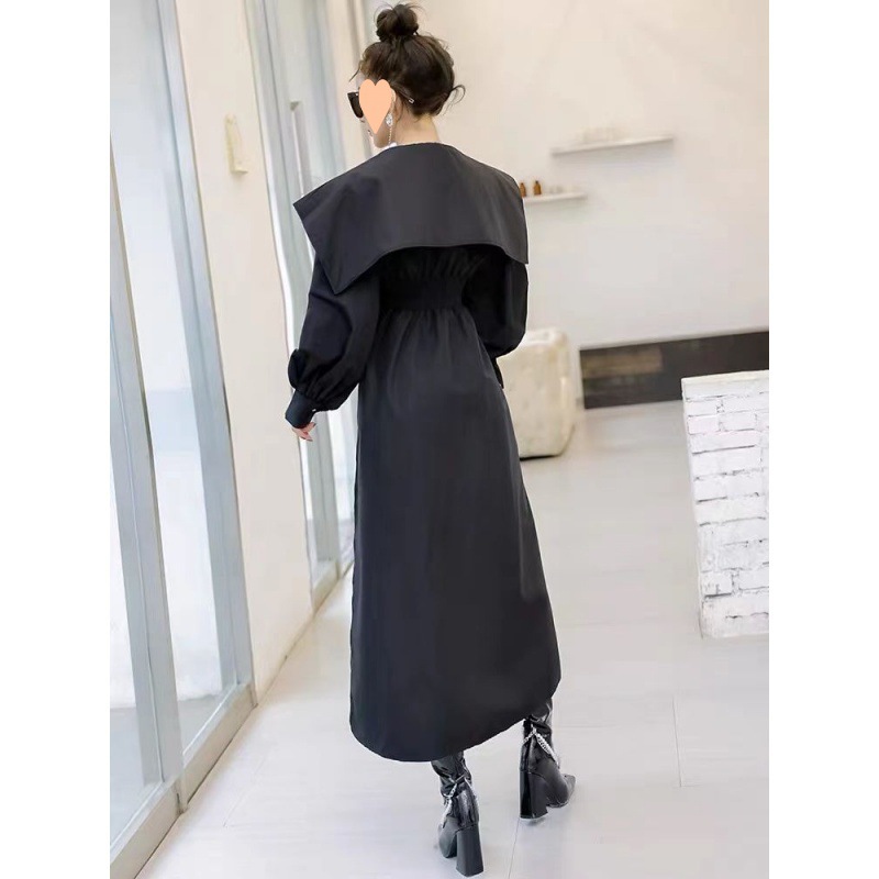 Title 2, Fashion Mid-length Waist Trimming Shirt Women