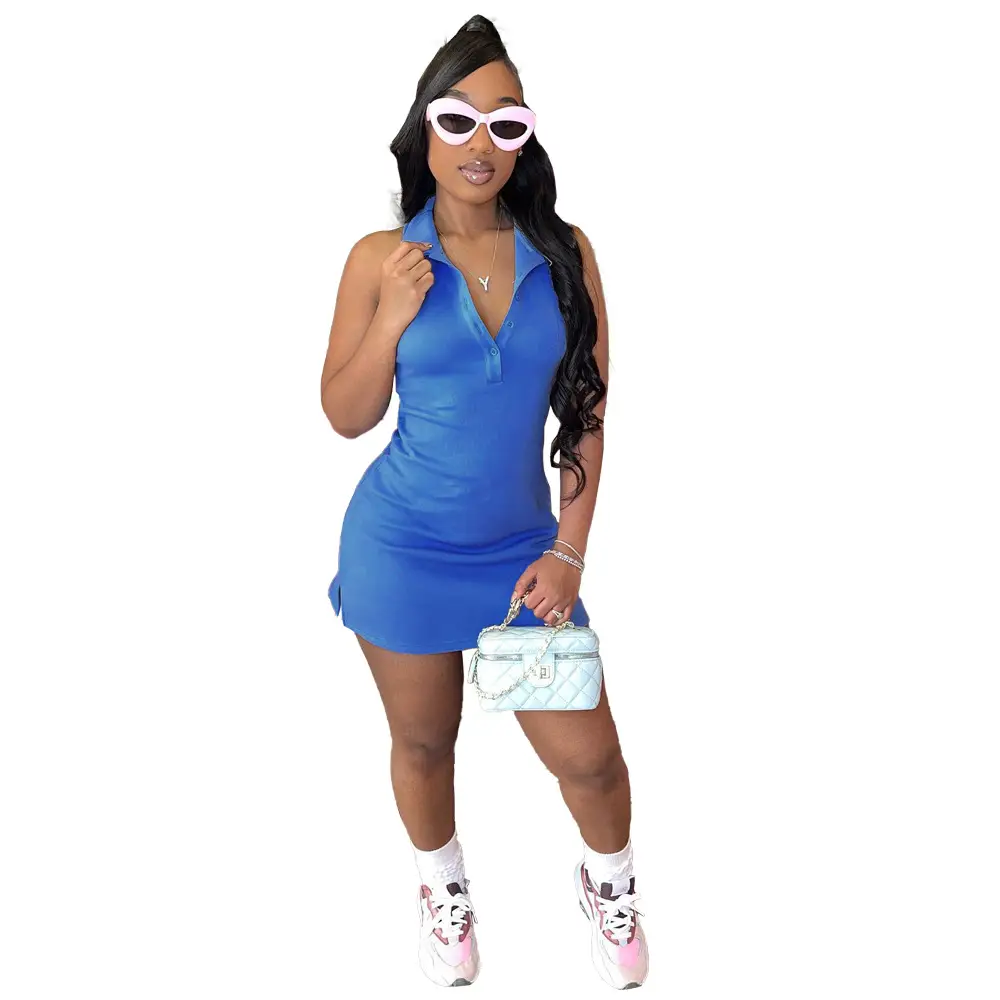 Women's Summer Casual Short Skirt Dress