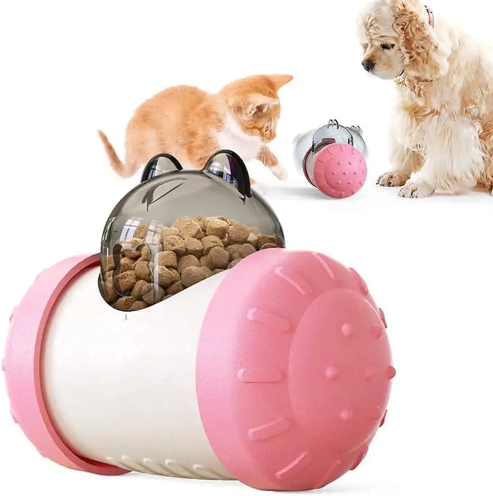 Cat Toys Interactive Dog Treat Dispensing Dog Cat Feeder