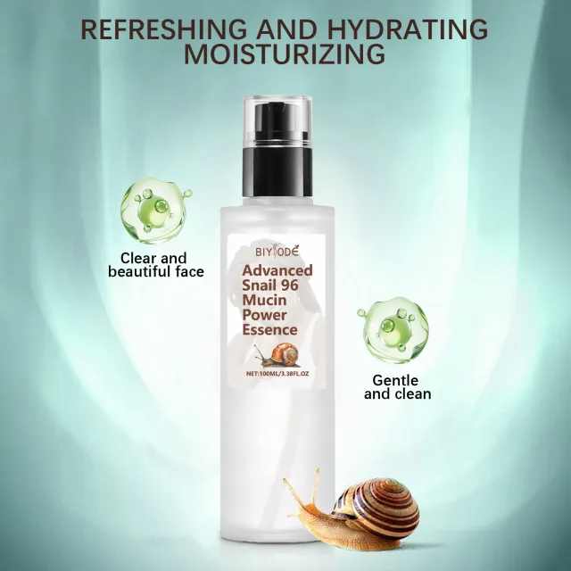 Private Label Organic Snail Mucin Deep Moisturizing Whitening Skin Repair Vitamin C Face Serum 100Ml - Shop at LoveMi