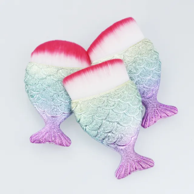Small Mermaid Tail Makeup Foundation Brush 3D - Shop at LoveMi