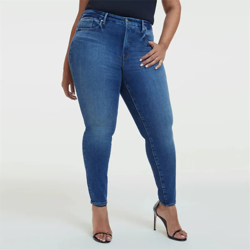 New Women's Fashion Casual Jeans Dark Blue, Ninth Pants - Shop at LoveMi