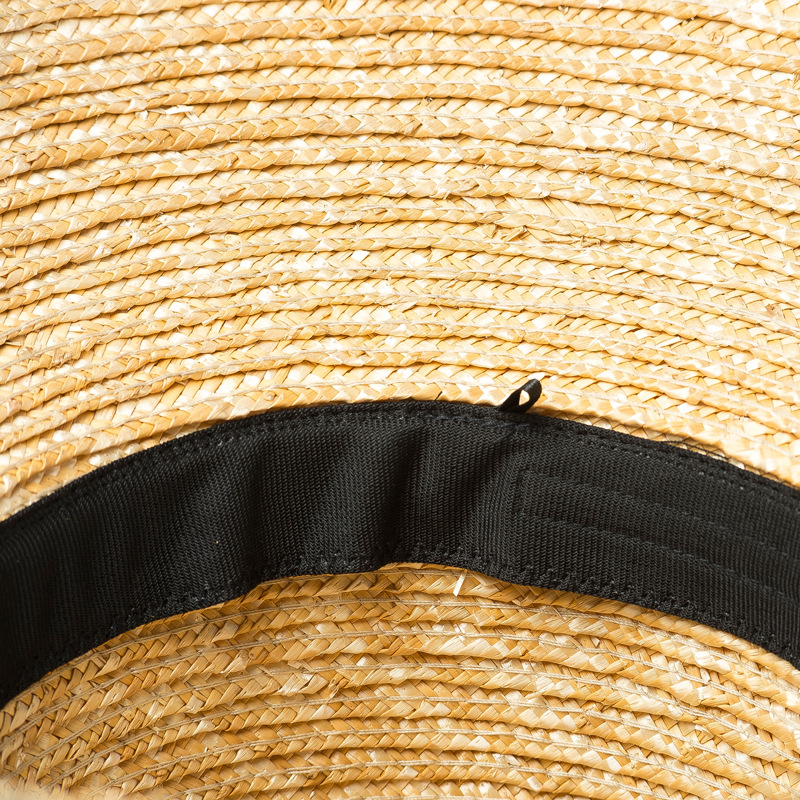 Title 5, Vintage High Top Big Brim Straw Hat