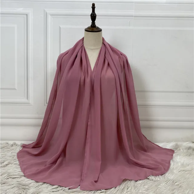 Solid Color Robe Fashion Chiffon Turban Leather Powder - Shop at LoveMi