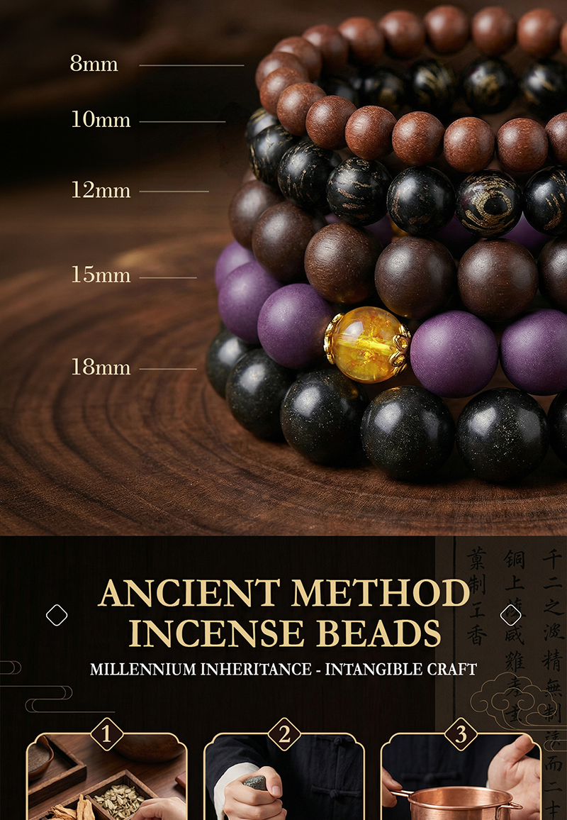 Traditional Chinese Medicine Jewelry Bead Bracelet