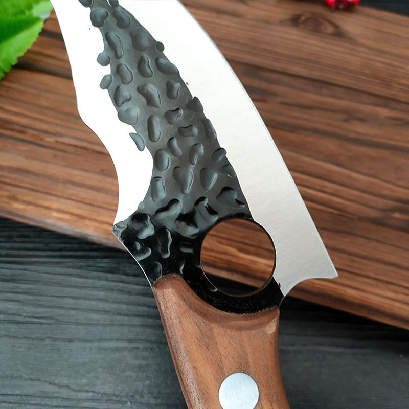 Forged Ring Cutting Slaughter Knife