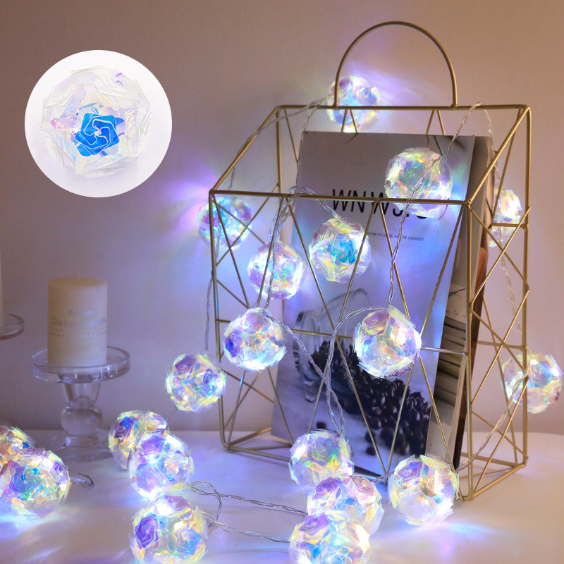 New Led Rose Light String Girl Heart Decoration Laser Dream