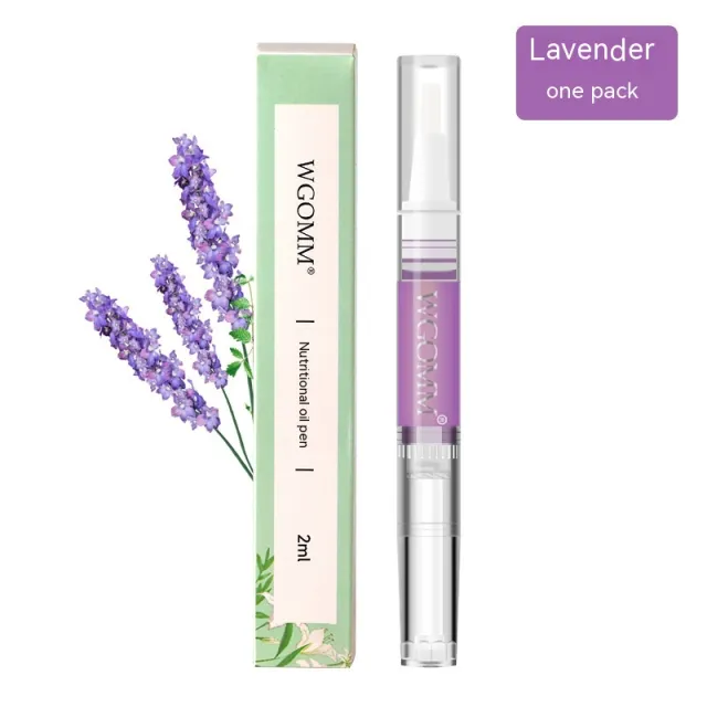 Manicure Nourishment Pen Nail Edge Polish Barbed Nourish And Repair Lavender - Shop at LoveMi