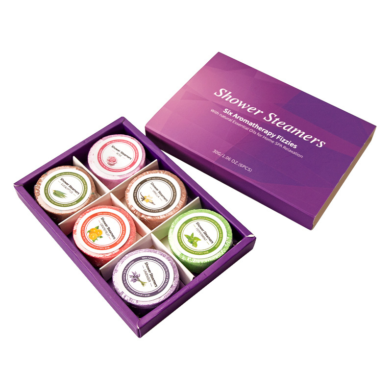 Title 3, Aromatherapy Bath Tablets Set Essential Oil Sho...