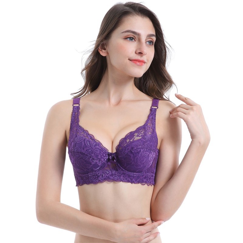 Title 2, Lace Sexy Plus Size Thin Bra