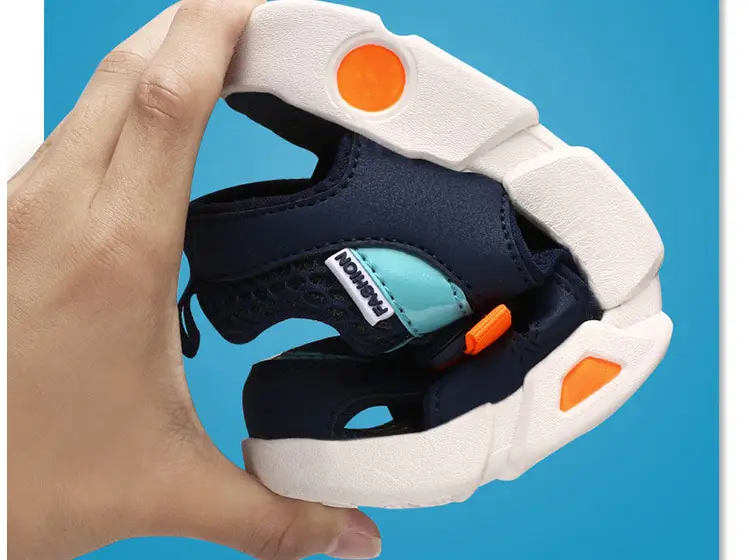Summer Children's Shoes Hollow Breathable Net Shoes Hugh