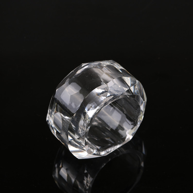 New Crystal Diamond Shaped Napkin Household Decoration