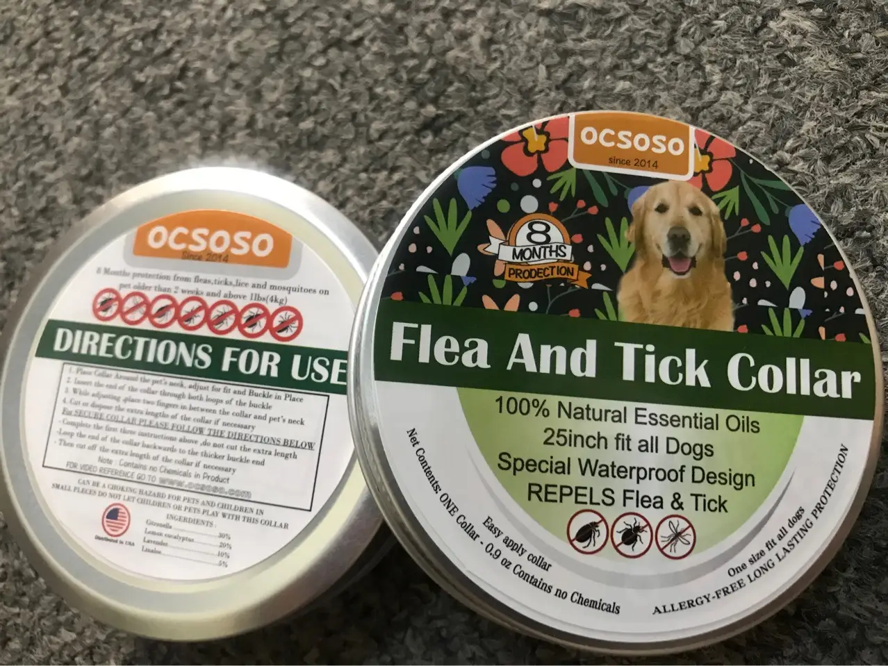General Purpose Cat And Dog Repellent And Insect Repellent Collar