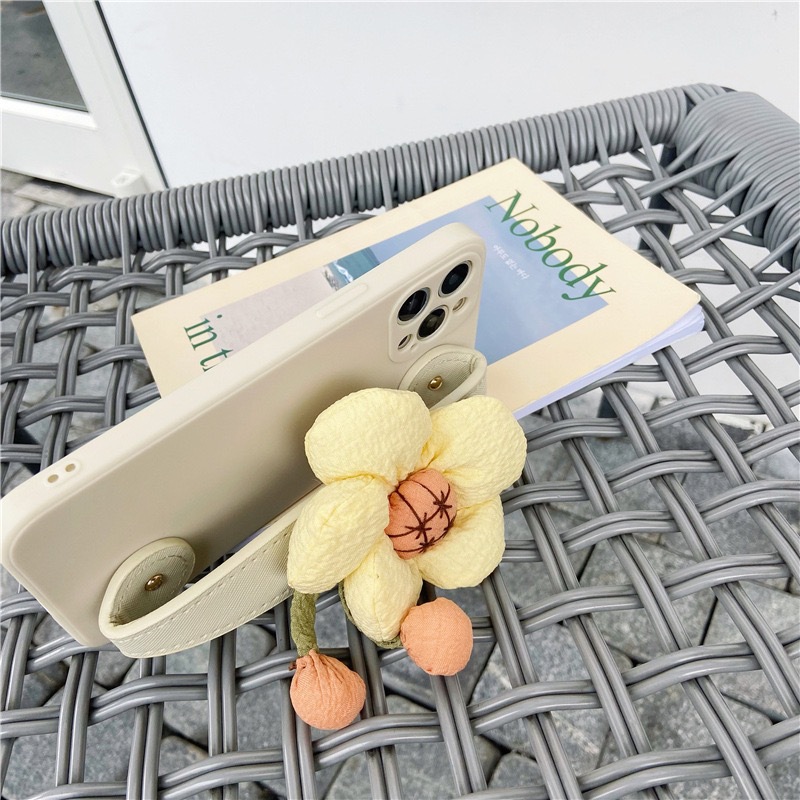 Sunflower Wristband Korean Style Phone Case - Image 3