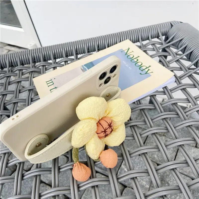 Sunflower Wristband Korean Style Phone Case