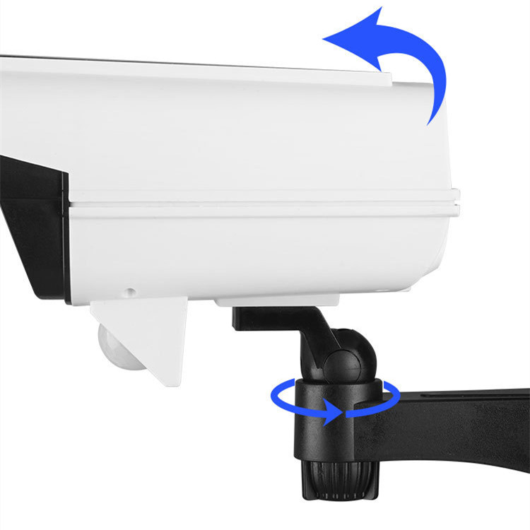 Simulation Surveillance Fake Camera Solar Sensor Wall Light — foto 4
