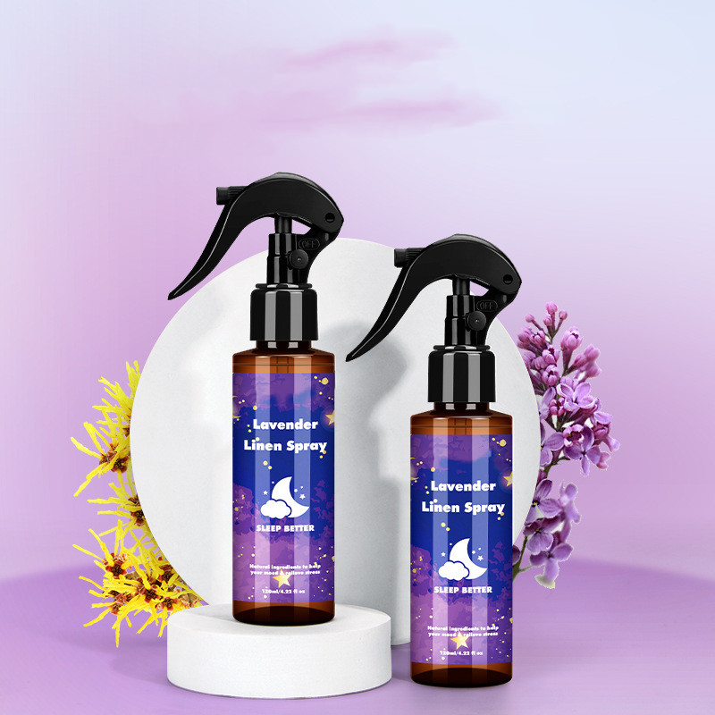 Calming Lavender Pillow &amp; Linen Spray for Restful Sleep