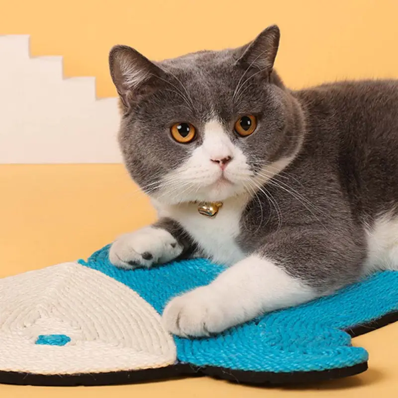 Cat Scratching Mat Natural Sisal Felt Durable