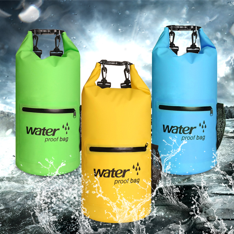 Swimming PVC Clip Mesh Cloth Waterproof Bag - Image 2