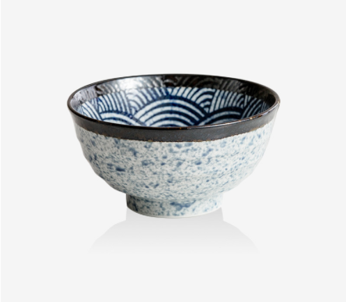 Title 5, Mino Yaki Rice Bowl Japanese Handmade Household...