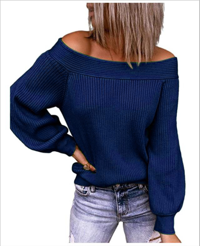 Title 9, Womens Off-The-Shoulder Plus Size Loose Knit S...