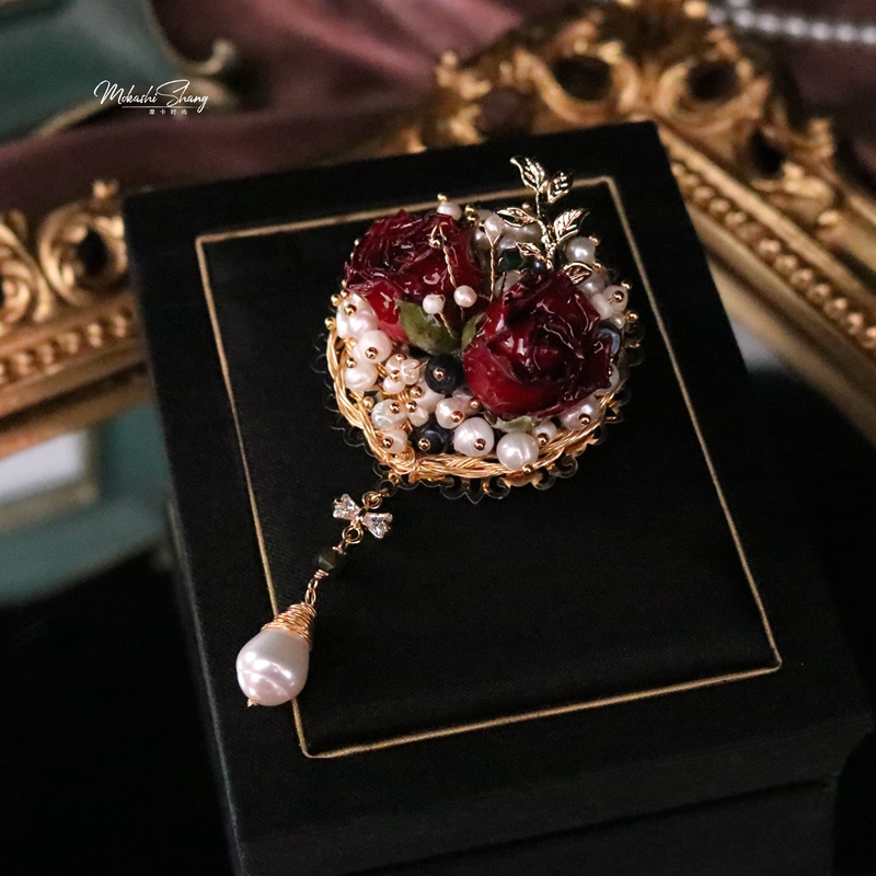 Rose Brooch Decoration Corsage Accessories — foto 5