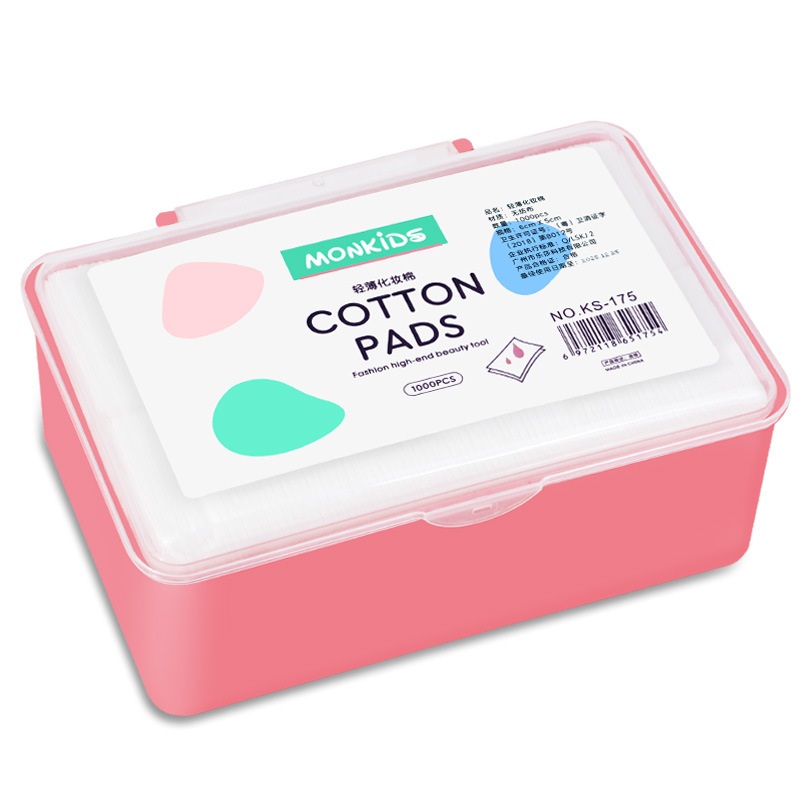 1000 PCs Boxed Thin Cotton Puff Beauty Tools - Image 5