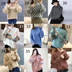 Women's Thick Needle Thick Sweater Loose Miscellaneous Style Stall - 36Style - View 1