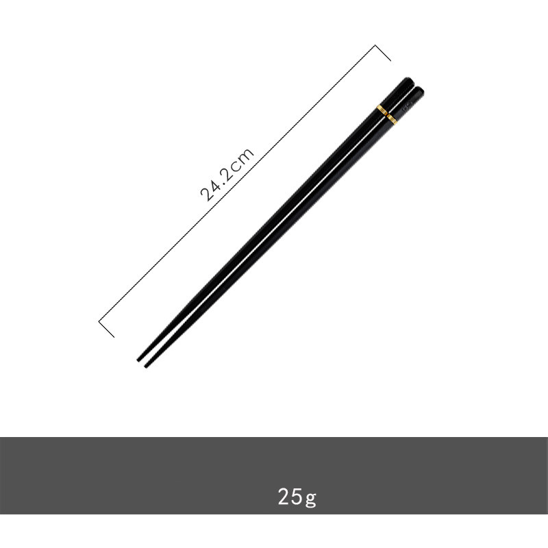 Black gold ring chopsticks