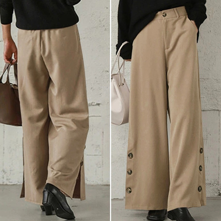 Title 2, High-waisted Trousers Loose-fit Urban Casual Sp...