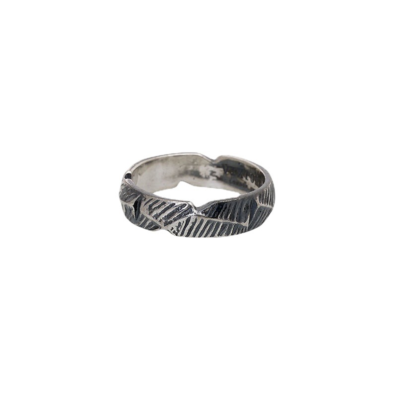 Silver Female Male Ring Simple Small And Niche Original