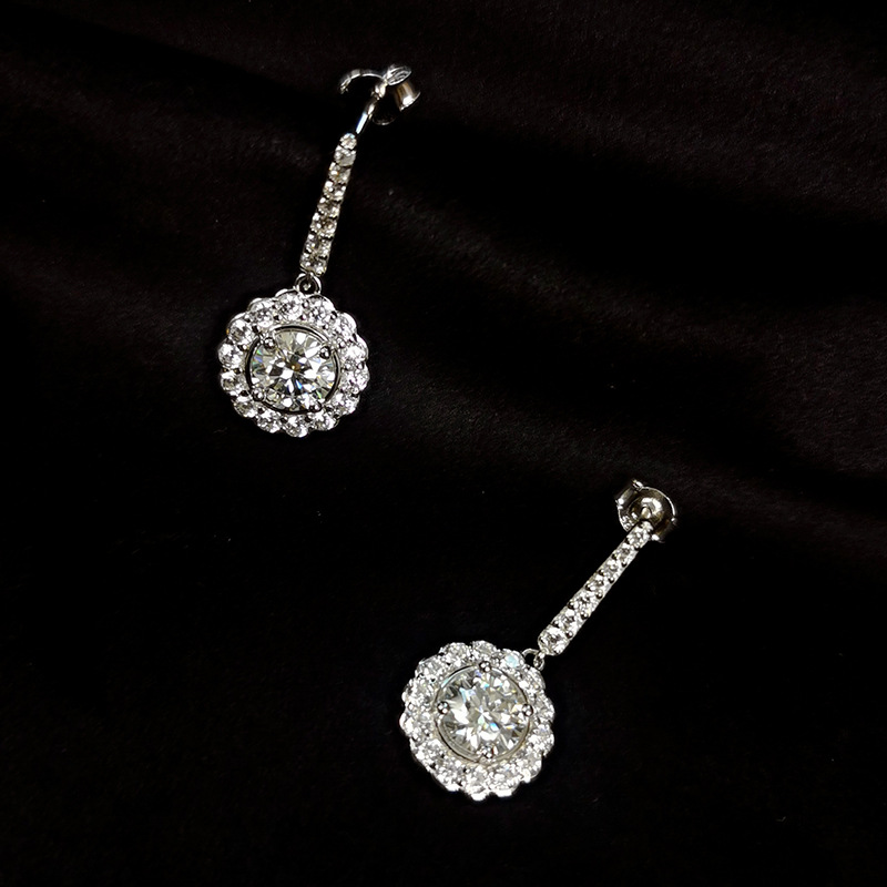 Saint Clara Fashion Flower Earrings